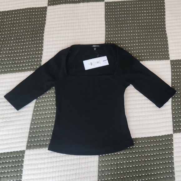 Dynamite Jade Elbow Sleeve Shirt NWT - Picture 4 of 8